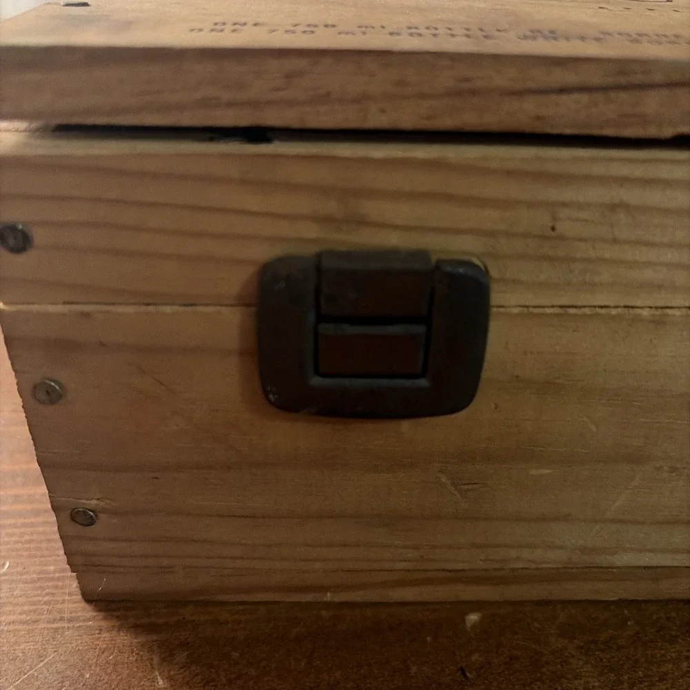 Vintage Baron‎ Philippe De Rothschild Mouton-Cadet Wooden Wine Box
